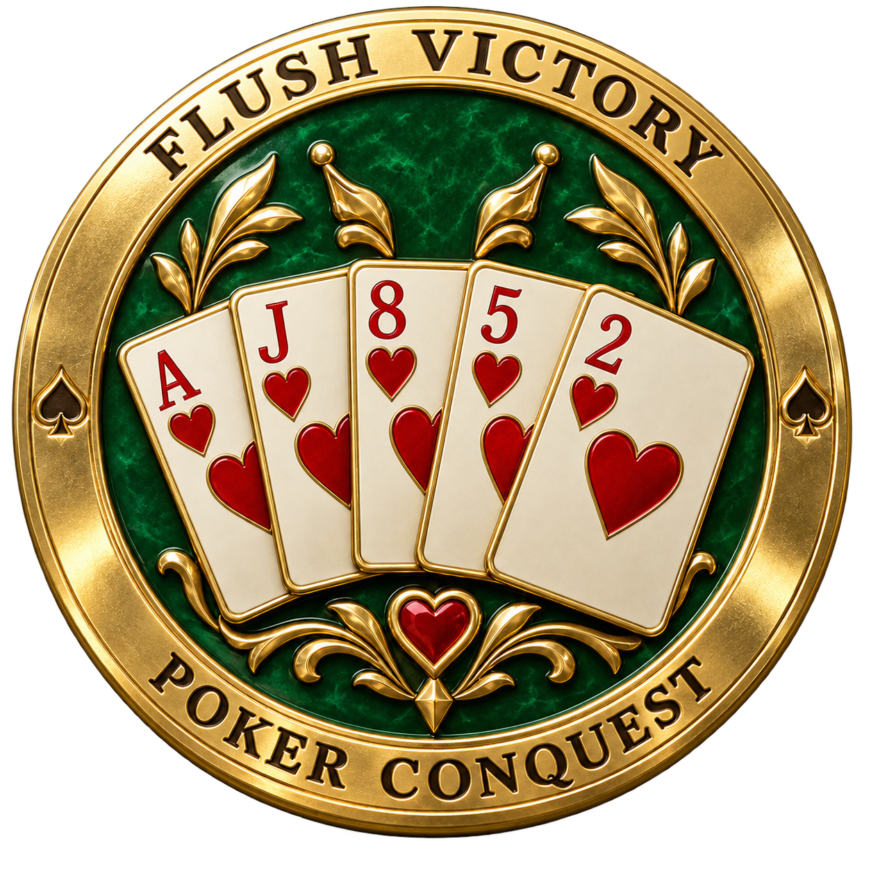 Flush Victory medal